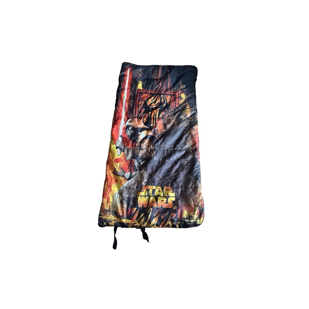 Star Wars Darth Vader The Force Awakens Youth Sleeping Bag Polyester Red Black